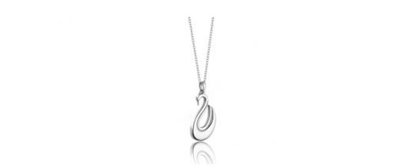 Platinum plated silver 925° Lilalo necklace code GUR000206L